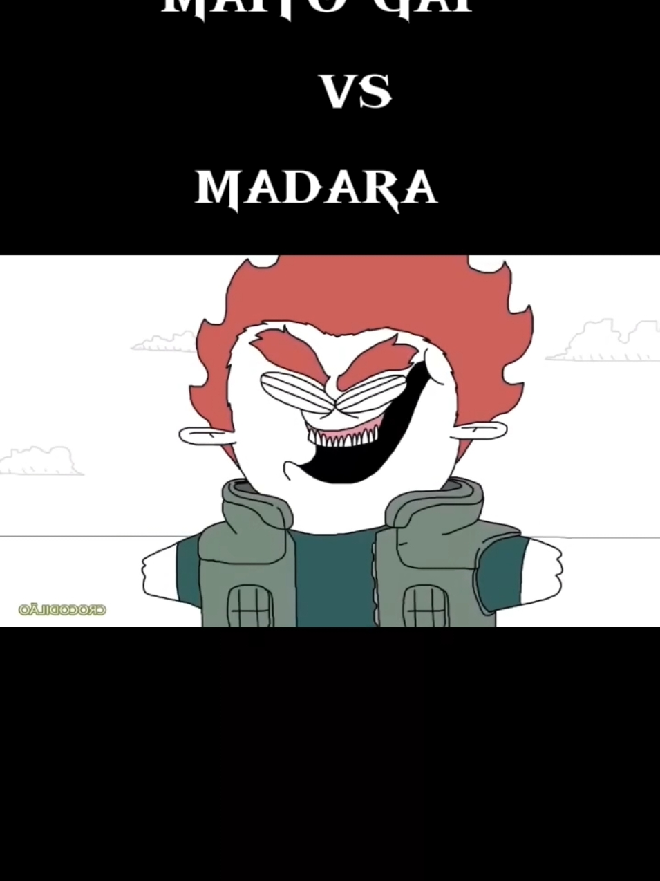 Muito gai vs Madara animação  #madarauchiha #recomendation #maitogai #maitogaivsmadara #rabisco #animationmeme 
