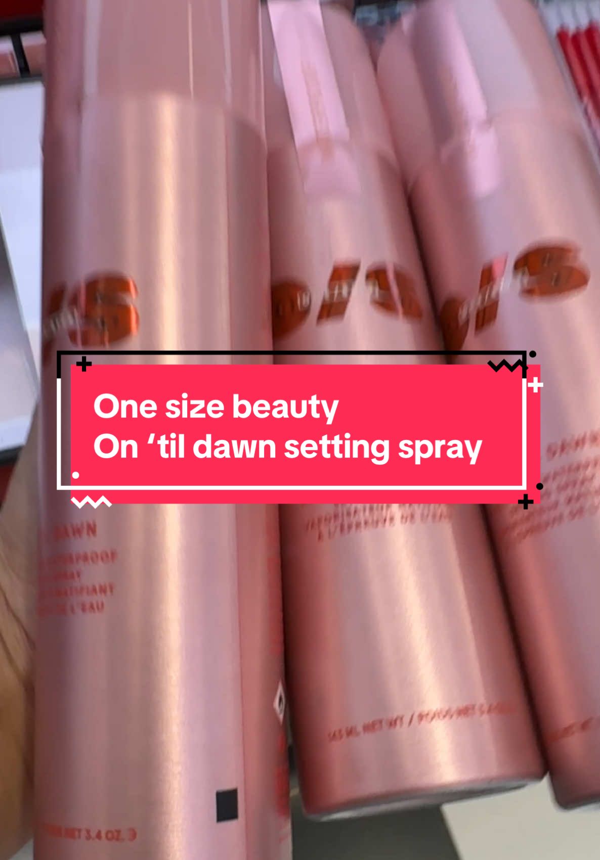 Hurry One Size Beauty trio Setting spray Bundle!!! On til dawn setting spray is on major SALE!!! #onesize #onesizebeauty #settingspray #onesizesettingspray #makeupfinds #beauty #tiktokshopholidayhaul #ttsbeautybesties #ttstakeover #newyearnewaura 