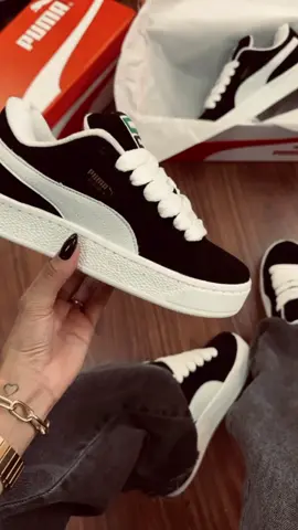 ✨🖤🤍 Puma Sued XL  R$145,00 Unissex #fyyyyyyyyyyyyyyyy #tenis#puma#viral_video
