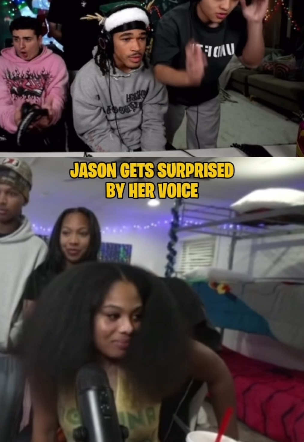 Jason GETS SURPRISED By Her Voice #jasontheween #twitch #clips #foryou #faze #plaqueboymax #lacy