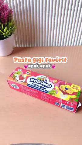 Pasta gigi anak favoritoo #kodomo #pastagigianak #baby #affiliatepemula #foryoupage #pemulatiktok #fyp 
