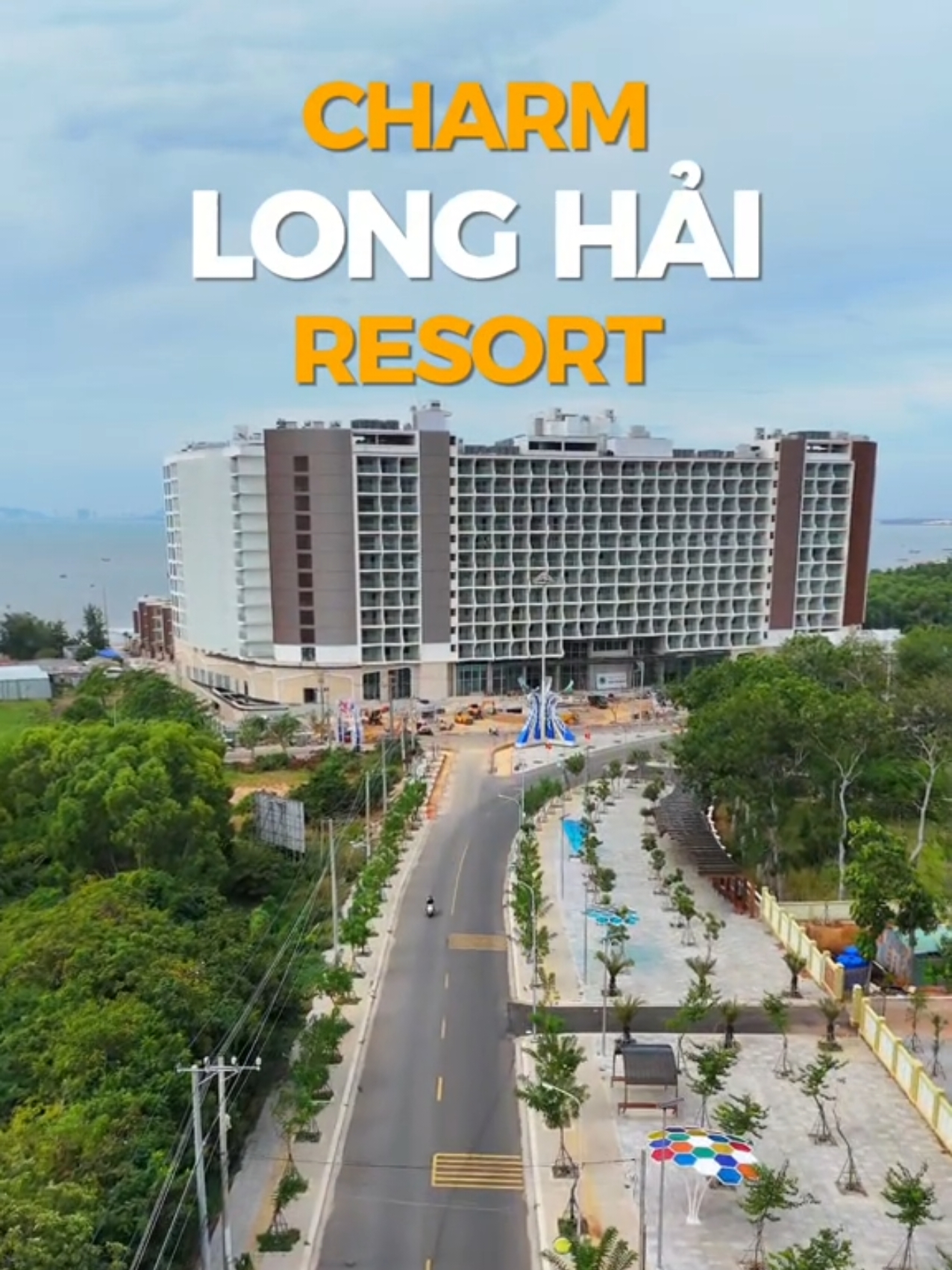 Dự án Charm Long Hải Resort gần hoàn thiện hứa hẹn là điểm đến du lịch đầy mới mẻ ở bãi biển Long Hải 🏖  #flycambariavungtau #charmlonghairesort #xuhuong #flycambds #dulichvungtau 