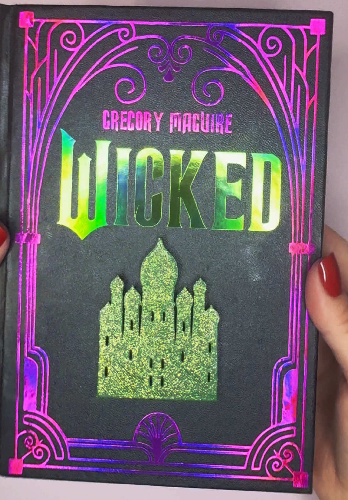 #wicked #gregorymaguire #wickedthemusical #wickedmovie #BookTok #books #book #bookbinding #bookbind #bookrebind #bookrebinds #rebinds #rebind #bookrebinding #3dprintedbooks #bookbinds #rebinding #rebindingbook @arianagrande @Cynthia Erivo @Wicked Movie @WICKED the Musical @Wicked The Soundtrack 