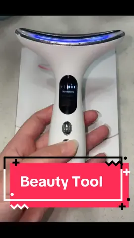 Face and Neck Beauty Massager Tool  #holidayhaul #tiktokshopblackfriday #TikTokShop #facemassager #beautytools 