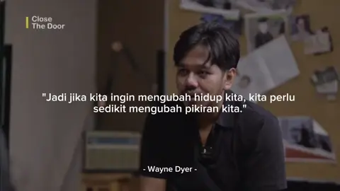 Change your way of thinking, it's very important. #mindset #katakata #waynedyer #ferryirwandi #deddycorbuzier #motivation #fyp 