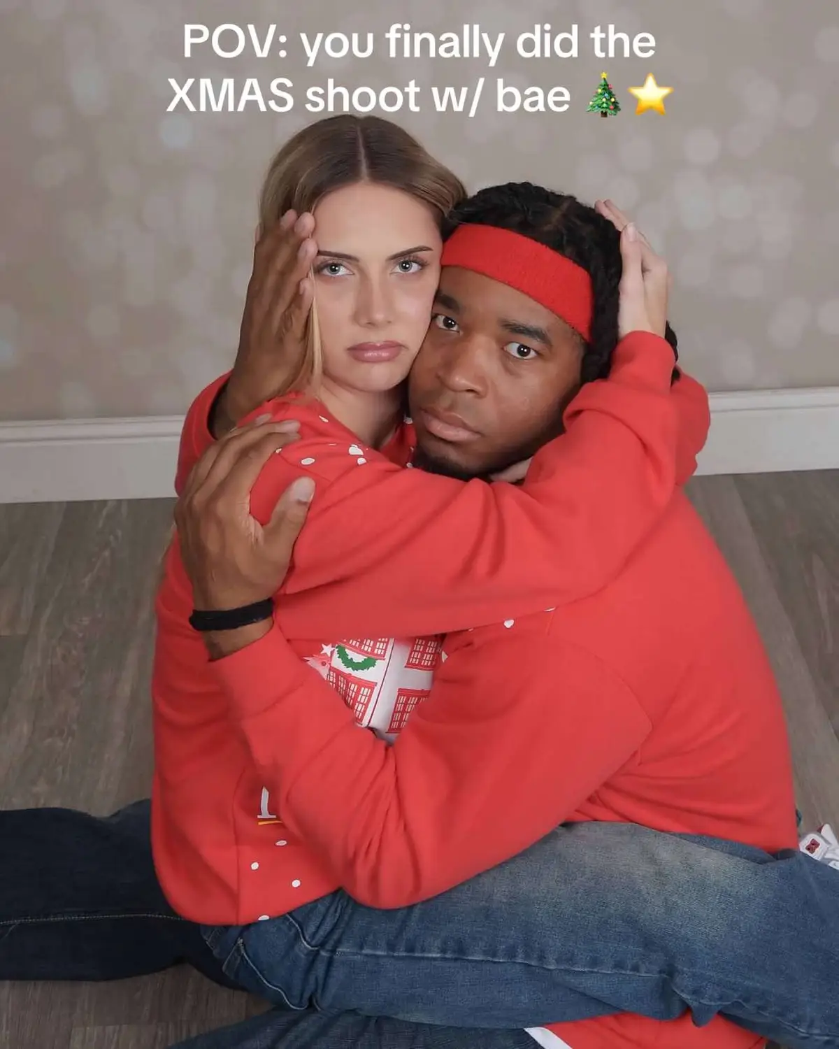 this was our first professional couples shoot together 🤣🤣🤣 @Jonquall 