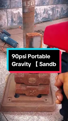 90psi Portable Gravity 【 Sandb#tiktok #fyp #goodthing #foryou #tools #toolstoday #pneumatic #sandblasting #gun #derusting 