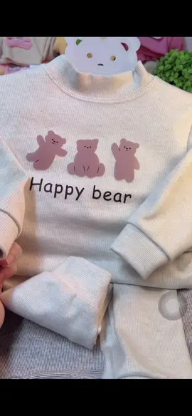Bộ quần áo dài tay len gân cho bé yêu size từ 5-15kg #boquanaochobe #bolentamchobe #thoitrangtreem #xh #trending #reviewquanao 
