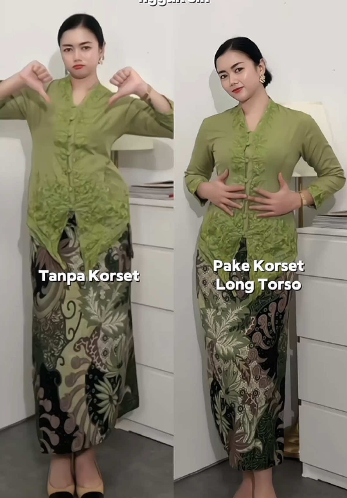 Kita usahakan tubuh yang tegak, elegan & feminine itu✨ pake korset long torso nya @joybasic.id langsung terwujud seketika❤️‍🔥 #Outfitideas #korset #OOTD #tips #Style #Fyp 