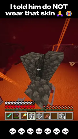 Why did he wear that - Video credit: @Dweamy void #Minecraft #getout #fyp 