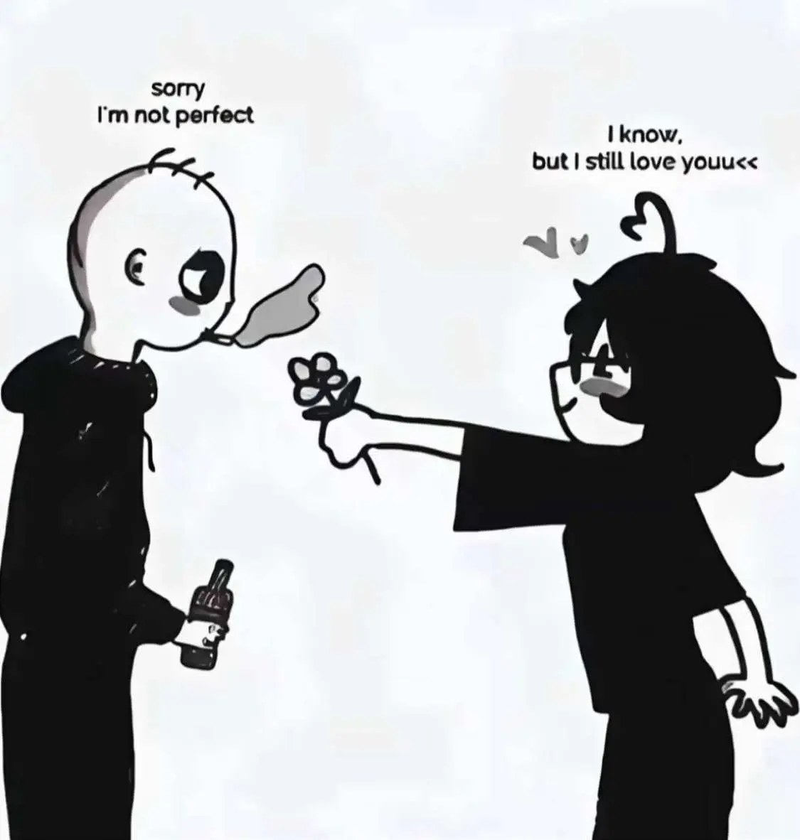 xin loi, anh khong hoan hao...