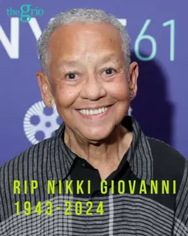 #nikkigiovanni #ripqueen 👸🏽