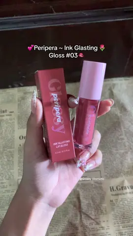 🌷 Peripera ~ Ink Glasting Lip Gloss #03 Chilling Rose: 6.50$ after discount 💖