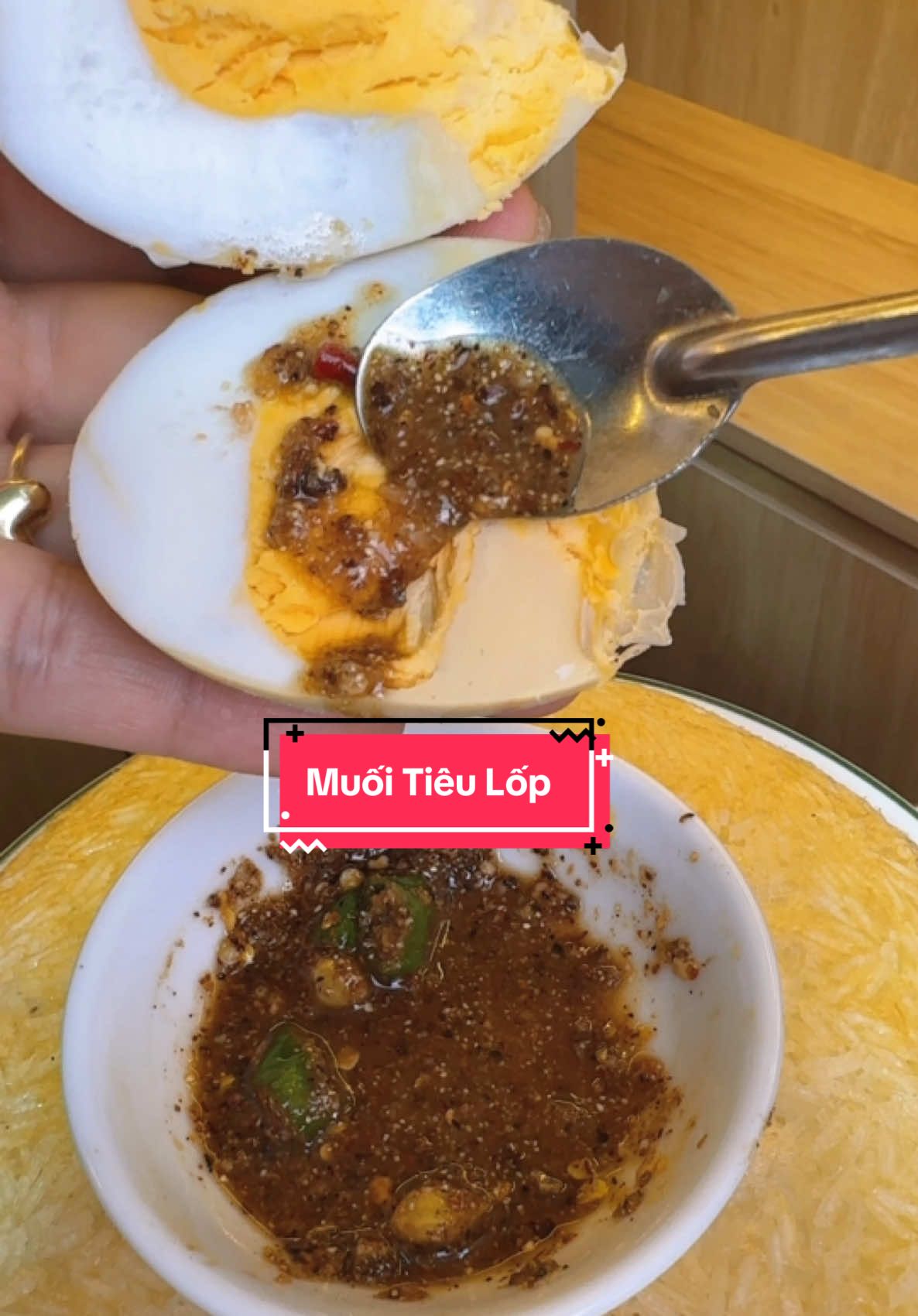 Chính xác...đây là cái muối Tiêu mà khi đã ăn thử rồi mấy bà sẽ thấy rất là khác luôn ##bepcuagiao##mukbang##anvat##LearnOnTikTok##muoitieu##muoitieulop