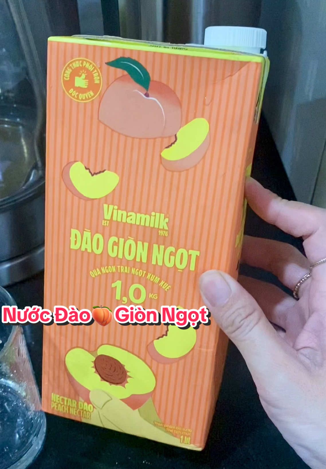 #vinamilk #nuocep #dao 🍑🍑🍑