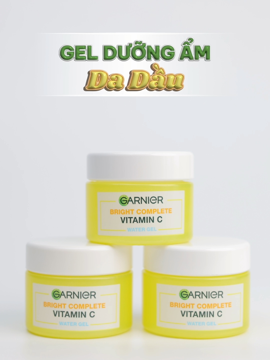Gel dưỡng ẩm kiêm dưỡng sáng cho da dầu #reviewlamdep #kemduong #dadau #watergelgrn #garnier #garniervn #trinhmeow 