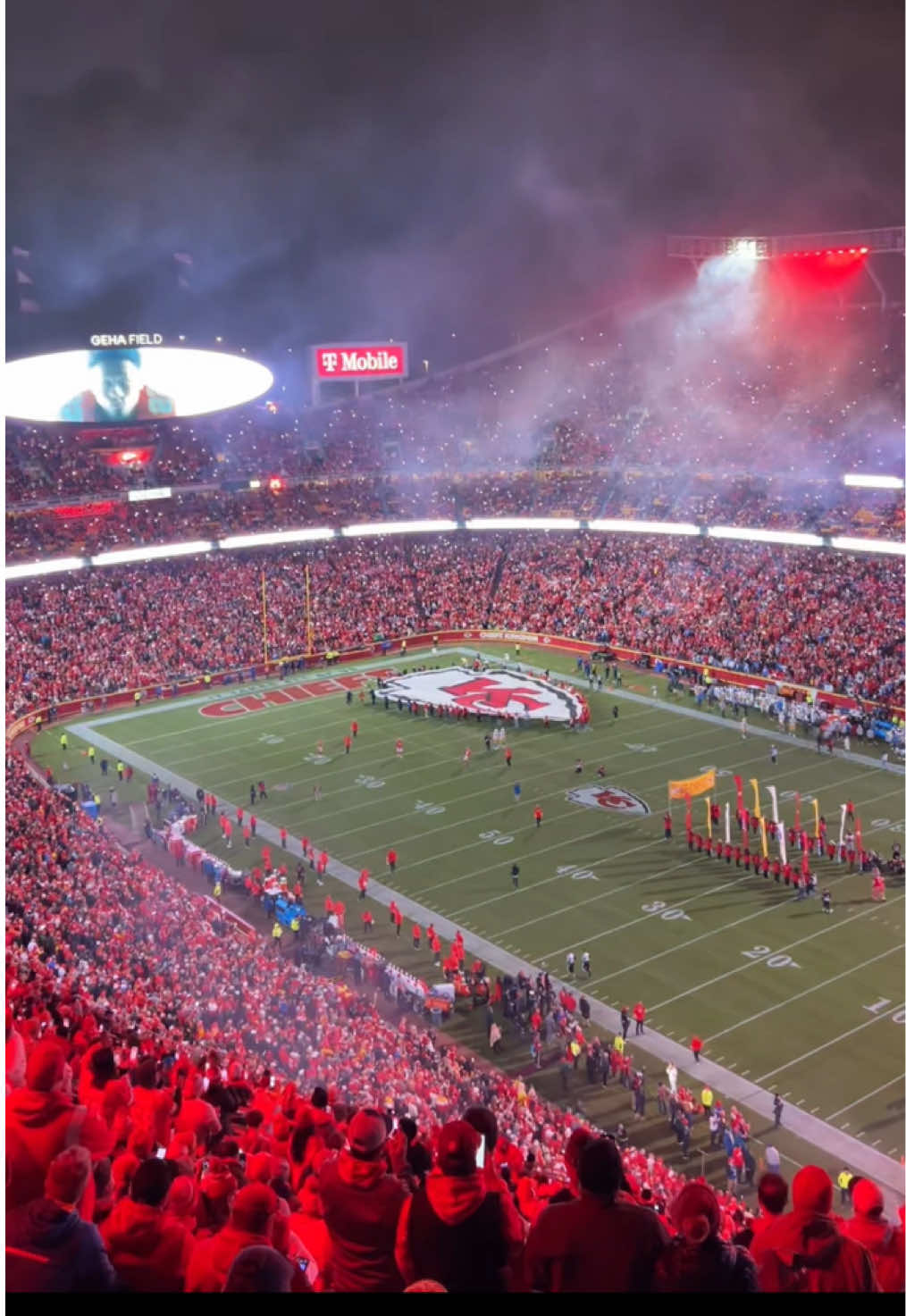 Roar of the Chiefs Kingdom: Kansas City Chiefs Celebrate 10th Anniversary of Record-Breaking Loudness at GEHA Field at Arrowhead Stadium #kansascitychiefs #chiefskingdom #lightshow #gehafield #arrowheadstadium 