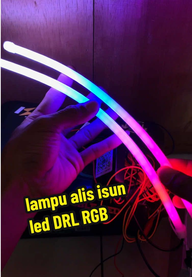 rekomendasi lampu alis DRL rgb cocok untuk semua kendaraan 12volt #lampualisdrl #lampualisrgb #lampualisrunningmotormobil #lampualis12volt 