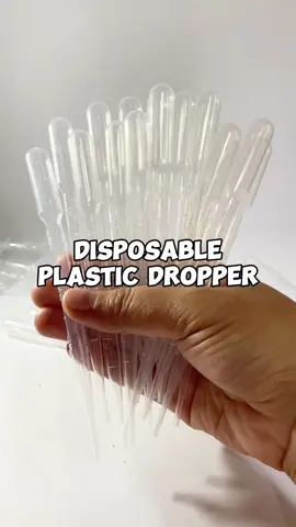 disposable plastic dropper! #disposabledropper #dropper #plasticdropper #liquiddropper #tiktok 