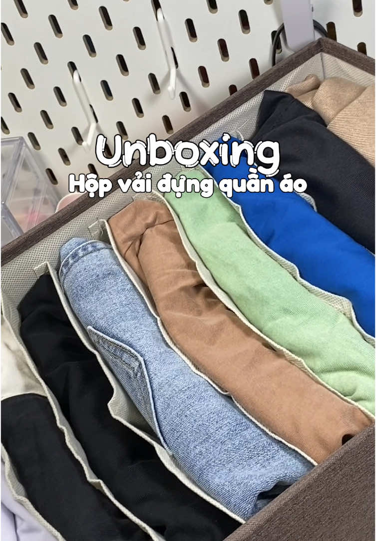 Unboxing hộp vải đựng quần áo #sethome #hopvaidungquanao #hopvaisethome #hopdungquanaochiangan #hopdungquanaogapgon #ptahyew #unboxingvideo #xh #fyppp 