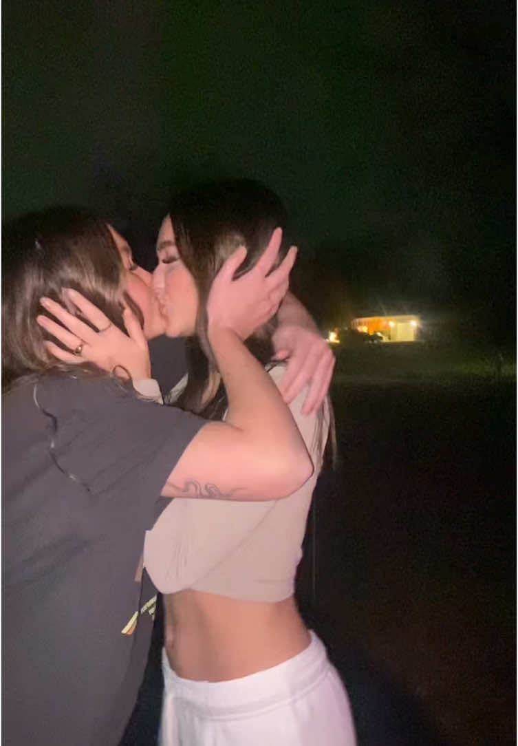 hard launching my girlfriend @liv #fyp #viral #viralvideo #kissing #lesbians #wlw #married 