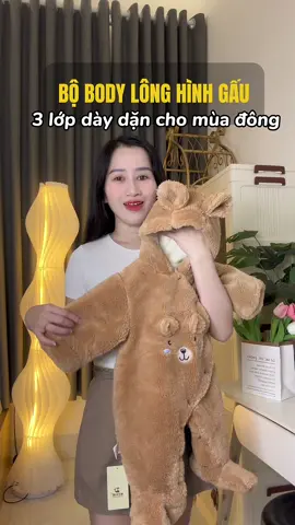 Mẹ Pepsi mới săn được bộ body lông hình gấu siêu ấm áp cho con mặc Tết đây giá 1xx thôi các mẹ tham khảo đây #anhnguyetmepepsi #mebimsua #yeucon #quanaochobe 