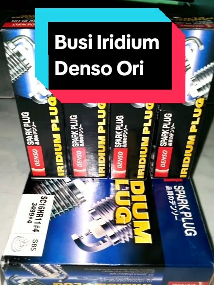 Busi iridium original denso bisa untuk avanza xenia khusus 1.3 atau calya sigra 1.2 yang minat bsa cek keranjang kuning ya #busi #busiiridium #busimobil #busidenso #denso #iridium #busioriginaldenso 