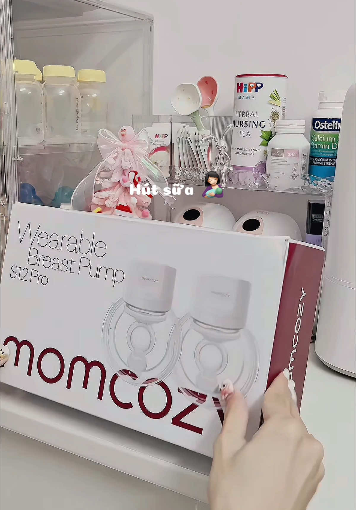 Nghe đồn đã lâu nay mới đc thử S12 Pro 😆 . Săn máy hút sữa nhớ ngay tới @shopmegaumayhutsuavn lun ạ ✨ ❤️ #landaulamme #mebimsua #hutsua #momcozy #s12pro #momcozys12pro #shopmegaumayhutsua #xuhuong #fyp #foryou #embedangyeu 