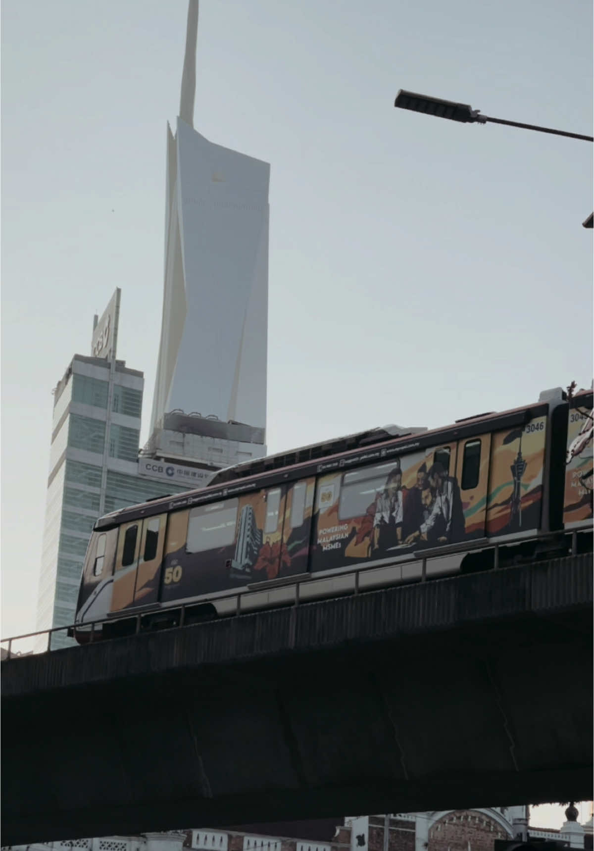 Take short video of the train in kuala lumpur #trains #kl #kualalumpur #videoshortclip