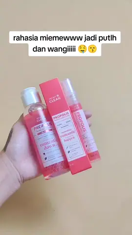 bikin miemewww jd wangiiii  #secretcleanpropolis  #femininespray  #femininehygiene 
