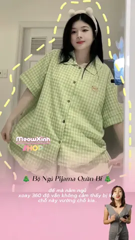set Pijama quần bí cưng ghia 🤩✨ #pijama #bodongu #bongupijjama #bodomacnha #bodonu #meowxinhshop22 #outfit #fyp #xuhuong #reviewquanao 