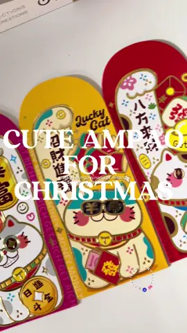 cutie ampao for christmas🎄🥺🤍 cute ng prints 🤭🤭 paskong pasko na nga talagaaa!!  ⋆. 𐙚 ˚ #christmas #ampao #ampaoforchristmas #ampaoenvelope #sephoraalışverişim 