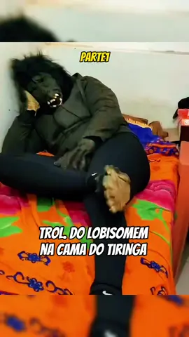 Charles trola tiringa com o Lobisomem no seu quarto kkk #tiringa #tiringaoficial #trolagem #tiringamemes #tiringa_comedia_selvagem 