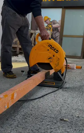 We make cutting easier 🎇 #INGCO #ingcocyprus #powertools #cutoffsaw #construction #constructionlife 