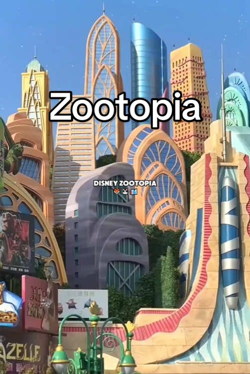 Zootopia 🦊🐰 #disneyland #disney #shanghaidisneyland #zootopia #disneyparks #disneyshanghai #foryoupage #fyp #fypシ #disneyworld 
