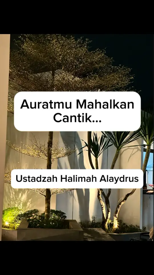 Auratmu Mahal.. Kamu Cantik... Jangan murahan ya !!! #kajian #kajianislam #pesan #ustadzahhalimahalaydrus #kajianustadzahhalimahalaydrus #Allah #CintaAllah #fyp #fypage #xyzabc #katakata #viral #storywa #sholawat #cintasholawat #ceramahislam #doa #cintarosullullah #auratwanita #jagaauratkamuwanita 