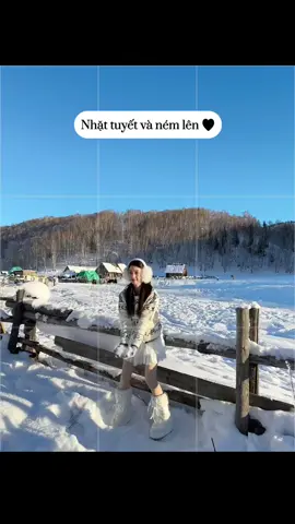 Đi săn tuyết mà chưa biết tạo dáng như thế nào, lưu clip này lại ngay nha 💫❄️ #wintervibes #tour #SnowyDays #capnhitan #tancuong 