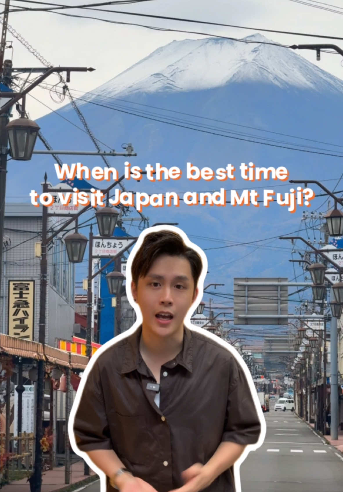 The best season to visit Japan to see Mt Fuji is NOW! 🫨✨ With a higher chance of unobstructed views due to colder temperatures, drier air, and reduced cloud cover –  autumn and winter in Nov, Dec, and Jan are the best months to visit 🗻📷 ✅ Time to check this off your bucket list! #japantravel #mtfuji #creatorsearchinsights 