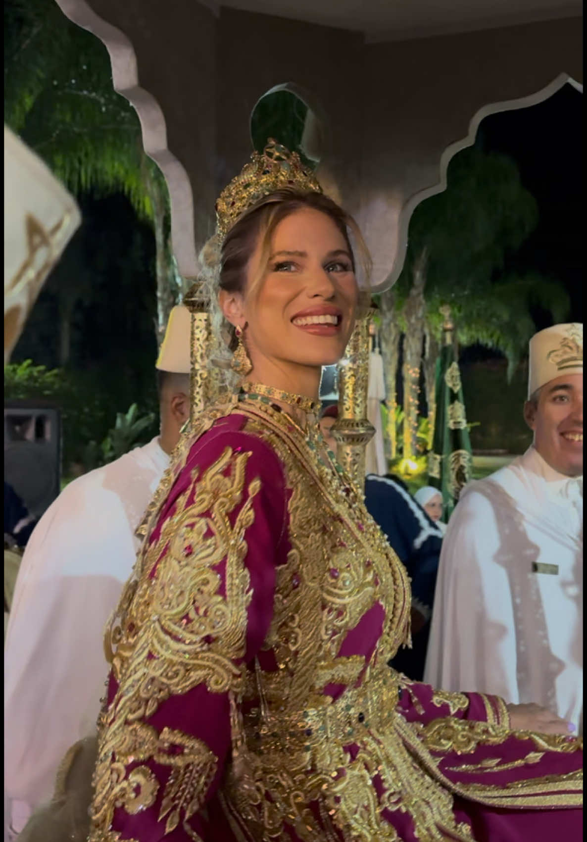 How I got “MARRIED” in Morocco 👰💍 I always dreamed of attending a Moroccan wedding, but playing the role of the bride was beyond my expectations. Such beautiful traditions—thank you for this incredible honor! ♥️🇲🇦 #maroc #maghribia #maghribi #maghrib #maghreb #morocco #inmorocco #morocco🇲🇦 #moroccanstyle #moroccanblogger #africa #المغرب #funnyvideos #marrakech #morocco #moroccan #morocco🇲🇦 #morocc #inmorocco #marrakech #visitmorocco #wedding #قرآن #moroccanwedding #moroccanbride #bride #marriage #caftan #caftanmarocain 