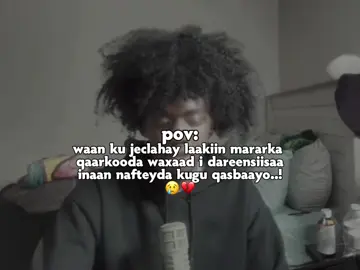 Real:⁠-⁠(💔#dhiplow_77 #somalitiktok12 