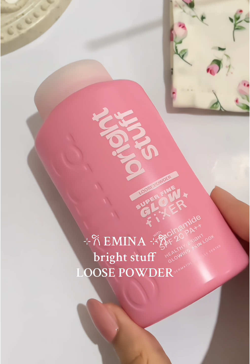 kulit berminya bisa bgt pke ini #emina #loosepowder #masukberanda #fyp #foryou #4u #review #fypdongggggggggシ #xybca #masukfyp 