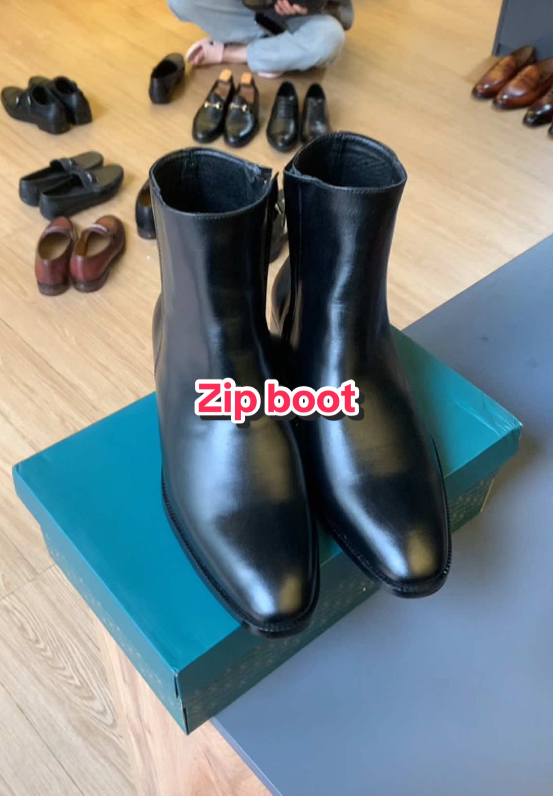 Zip boot đẹp #thoinghiengiay #xuhuong #giaydadep #giaynam #thoitrangnam ##giayluoi