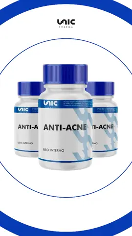 Acne e manchas? Você merece uma pele saudável e radiante! Com ativos que agem de dentro para fora, as cápsulas Antiacne da UnicPharma cuidam da sua pele, diminuem o excesso de oleosidade e ainda combatem as cicatrizes indesejadas. Cuide-se com o melhor da natureza e sinta a diferença! ✨💊 #pelesaudavel #antiacne #beleza #acne #peleoleosa #cuidadoscomapele #skincare