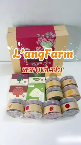 Sét quà tết hộp đẹp, tui thích ăn mứt bên trong ngon xịn #Langfarm #Setquatet #quatet #setquatetcaocap #dacsandalat #nongsanchatluong #settet #dacsan #Đalat 
