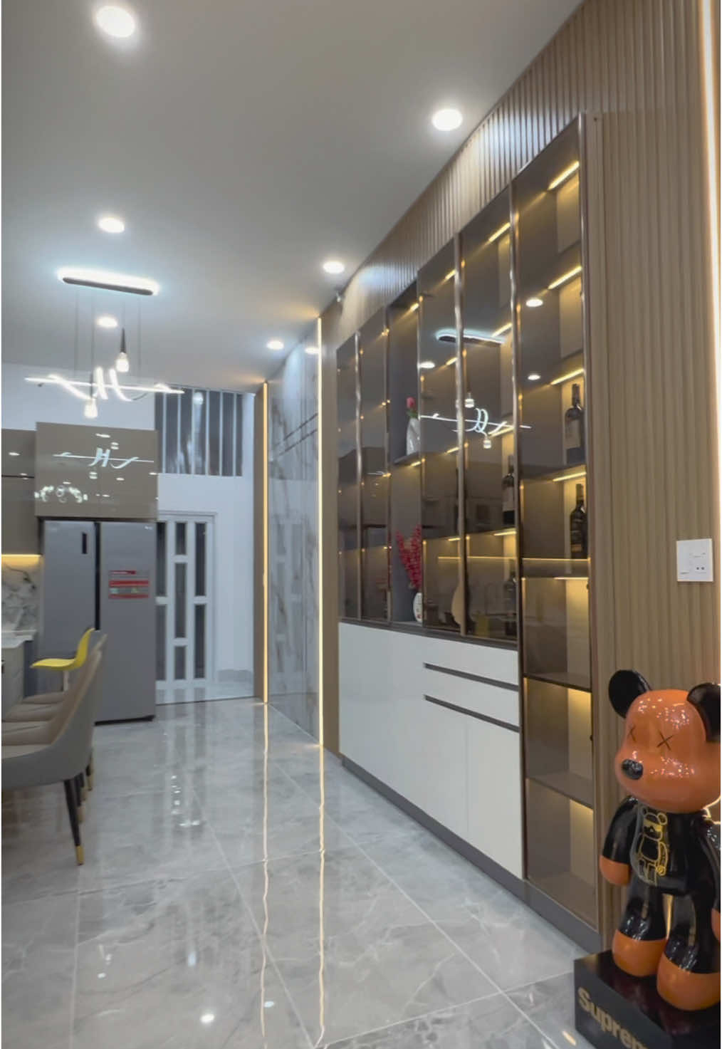 Nhà đẹp 5m x 13m Tây đô #truongtien #LearnOnTikTok #EduTok #interiordesign #nhadepcantho 