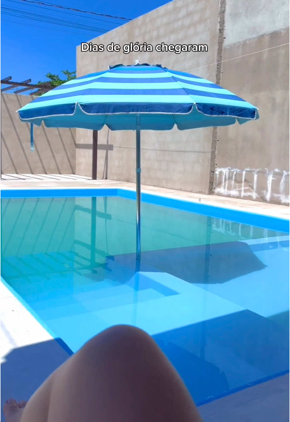 Resultado da piscina🫶🏻 Você arrasa demais papis! #pai #pedreiro #piscina #fyp 