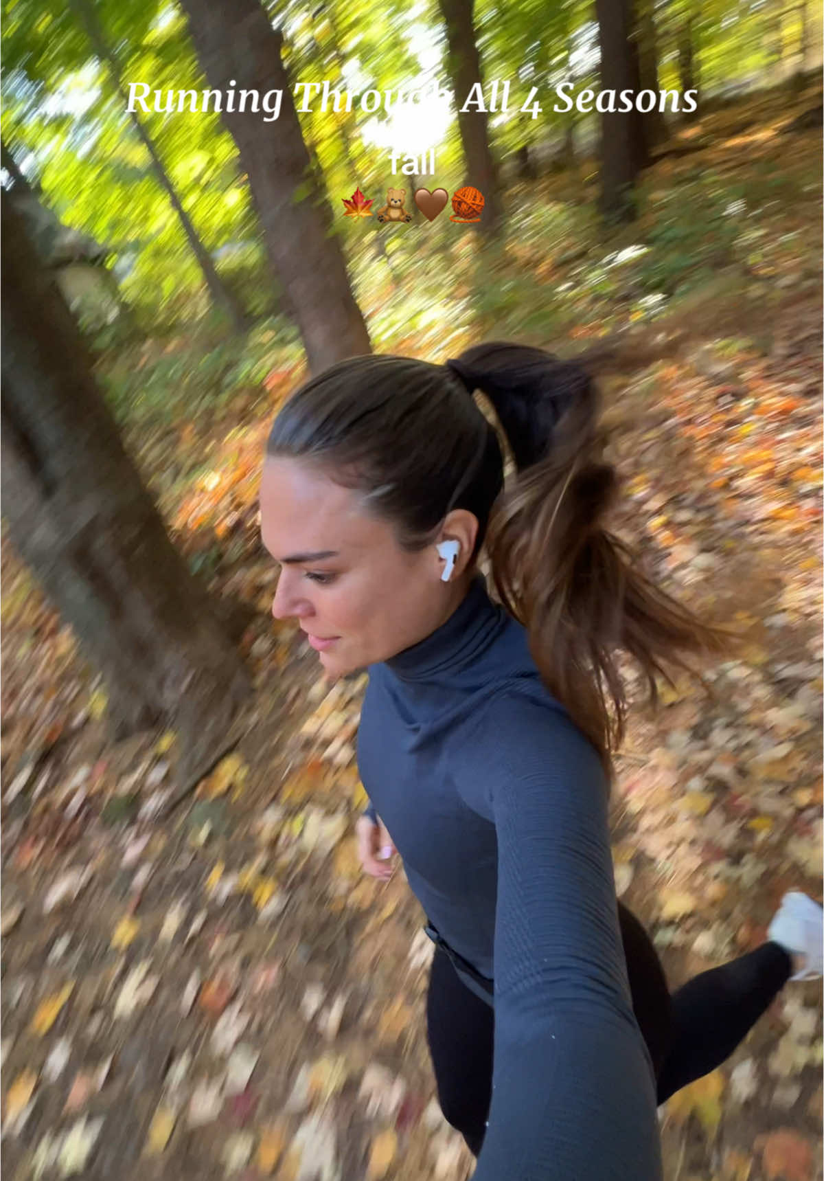 I know it’s technically not winter yet…. but close enough 😁  #Running #halfmarathontraining #runtok #runwithme #marathontraining #winterrunning 