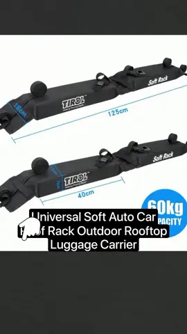 #Universal Soft Auto Car Roof Rack Outdoor Rooftop Luggage Carrier Load 60kg Luggage Rack Collapsible Car Luggage Rack under ₱1,413.00 #viraltiktok #fyp #tiktokshop #fypage 