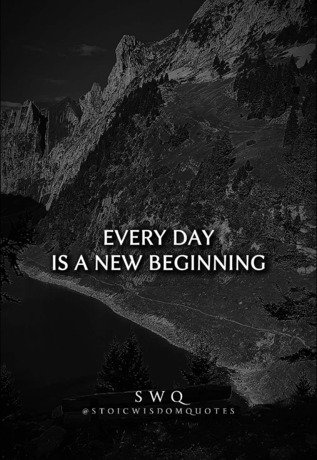 Every day is a new beginning, treat it that way #quotes #motivation #lifelessons 
