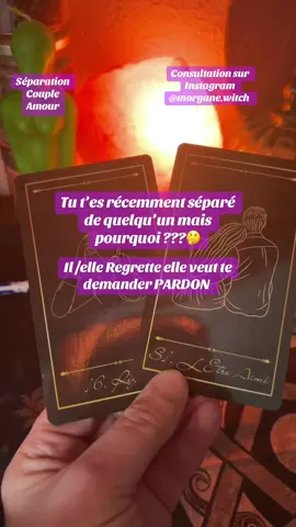 Elle veut te demander pardon d’ertre partie🙌🤗 #tarot #tiragesentimental #cartomancievoyance #guidance #voyancecartomancieguidance 